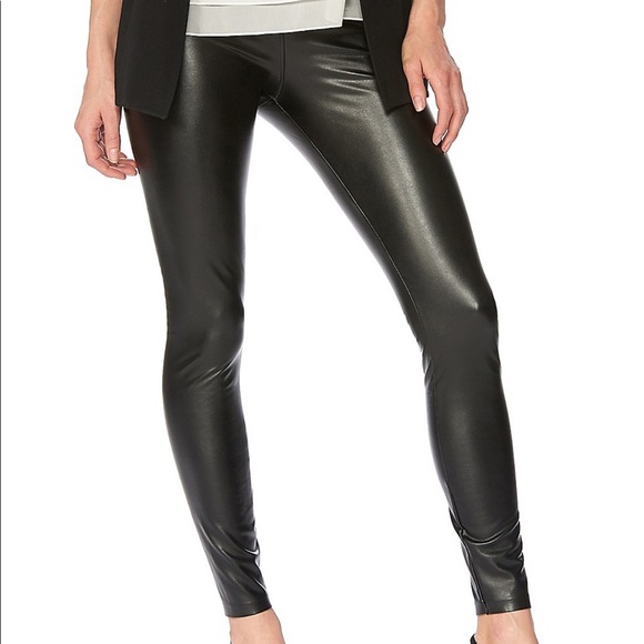 Hue Leatherette High-Rise Leggings - Picture 1 of 7